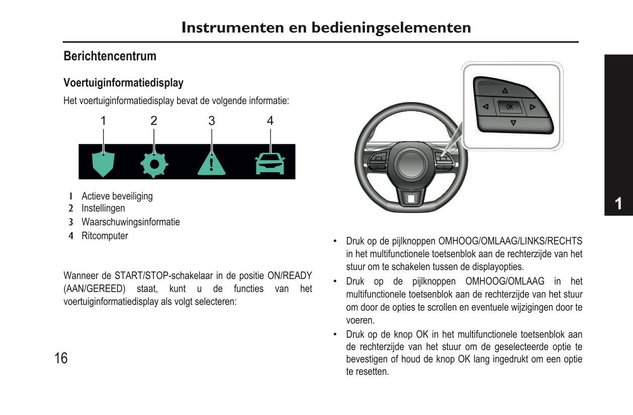 2020-2023 MG EHS PHEV Owner's Manual | Dutch