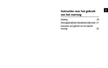 2023-2025 MG MG3 Hybrid+ Owner's Manual | Dutch