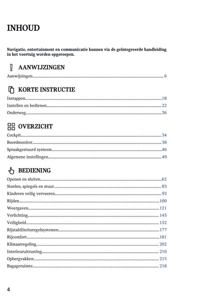 2022-2023 Mini Cabrio Owner's Manual | Dutch