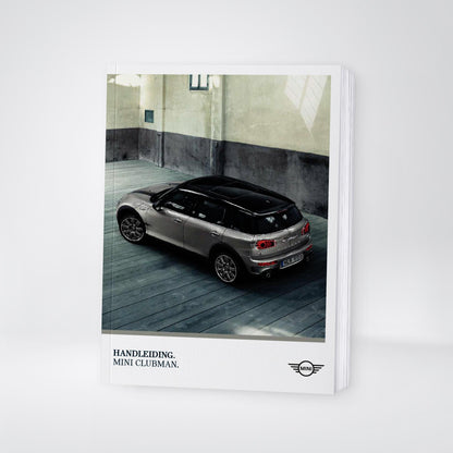 2018 Mini Clubman Owner's Manual | Dutch