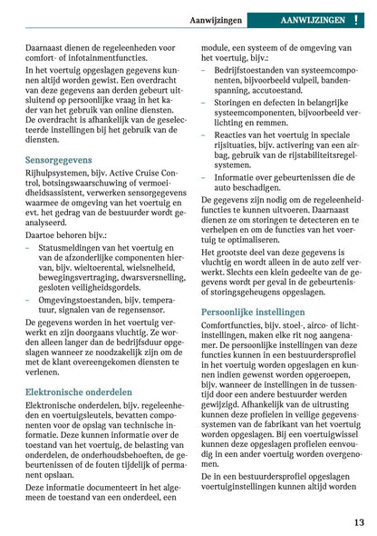 2023 Mini Cooper SE Owner's Manual | Dutch