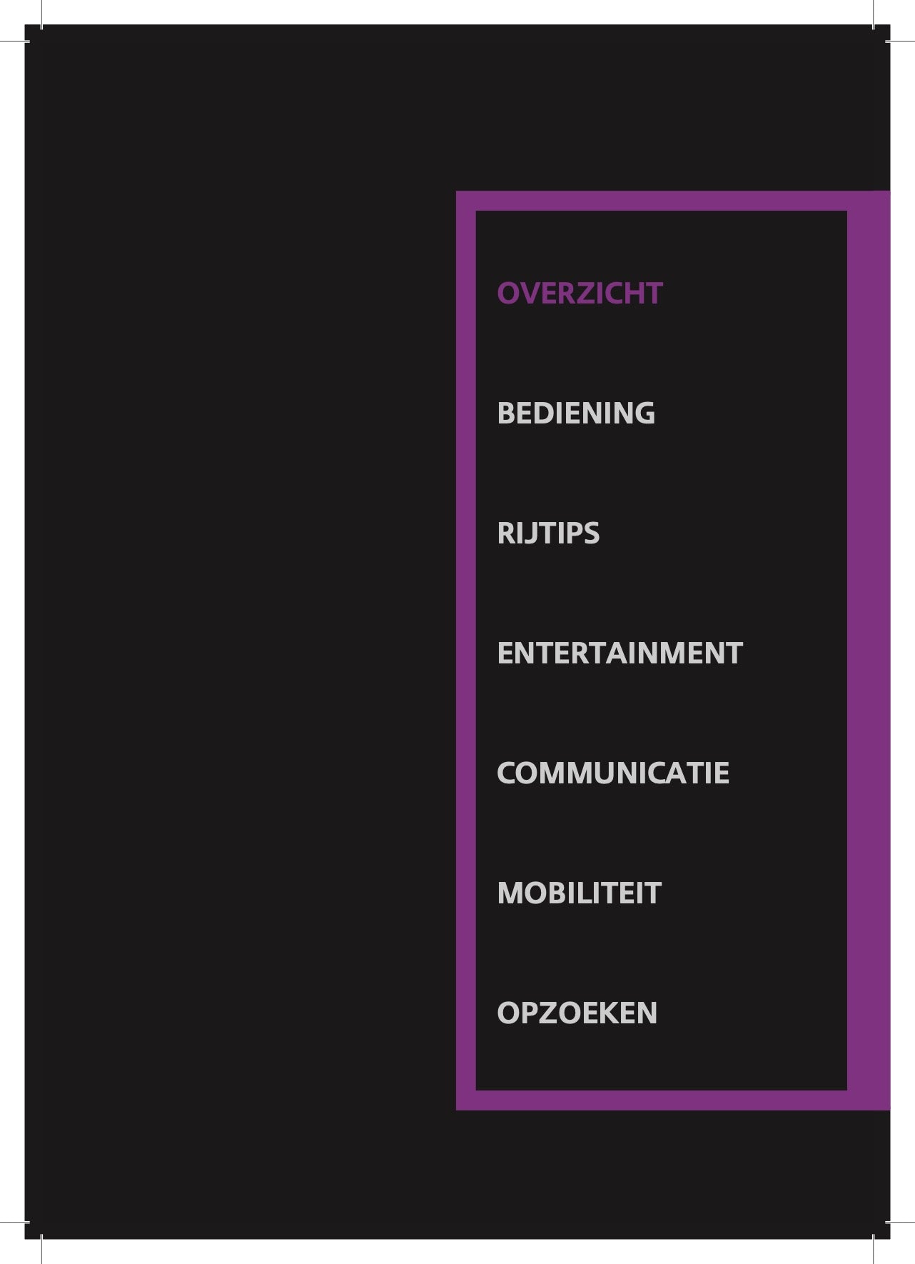 2015 Mini Countryman/Paceman Owner's Manual | Dutch