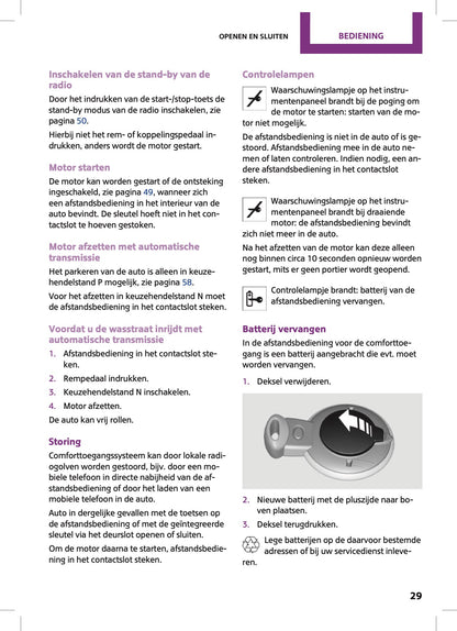 2015 Mini Countryman/Paceman Owner's Manual | Dutch