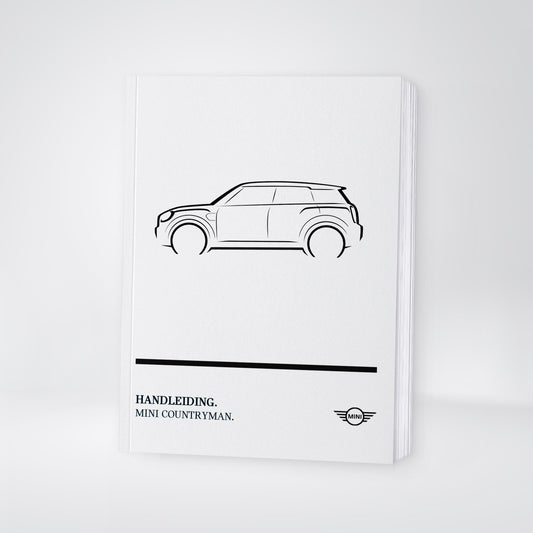2022 Mini Countryman Owner's Manual | Dutch