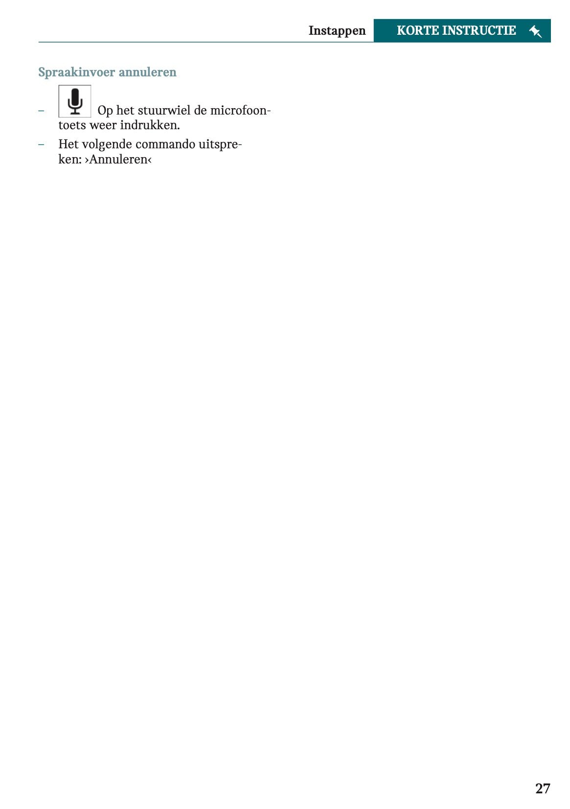 2024 Mini Countryman Owner's Manual | Dutch