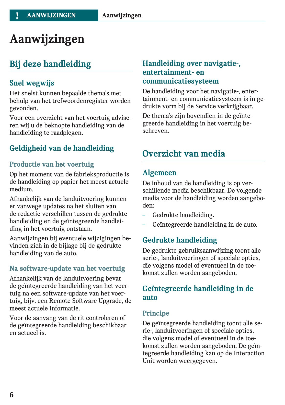 2024 Mini Countryman Owner's Manual | Dutch