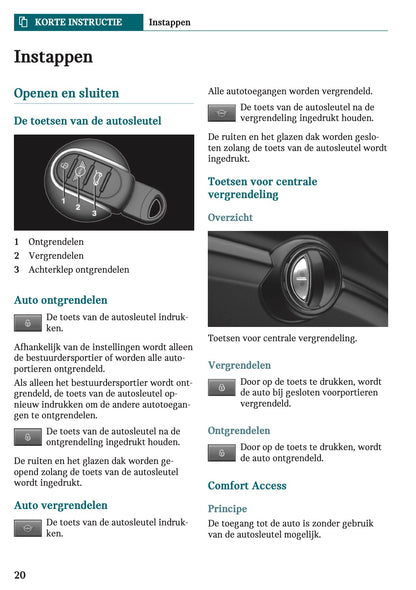 2023 Mini Mini Owner's Manual | Dutch