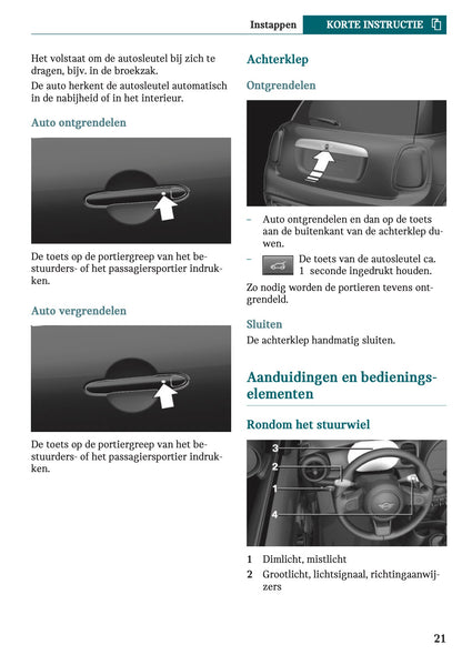 2023 Mini Mini Owner's Manual | Dutch