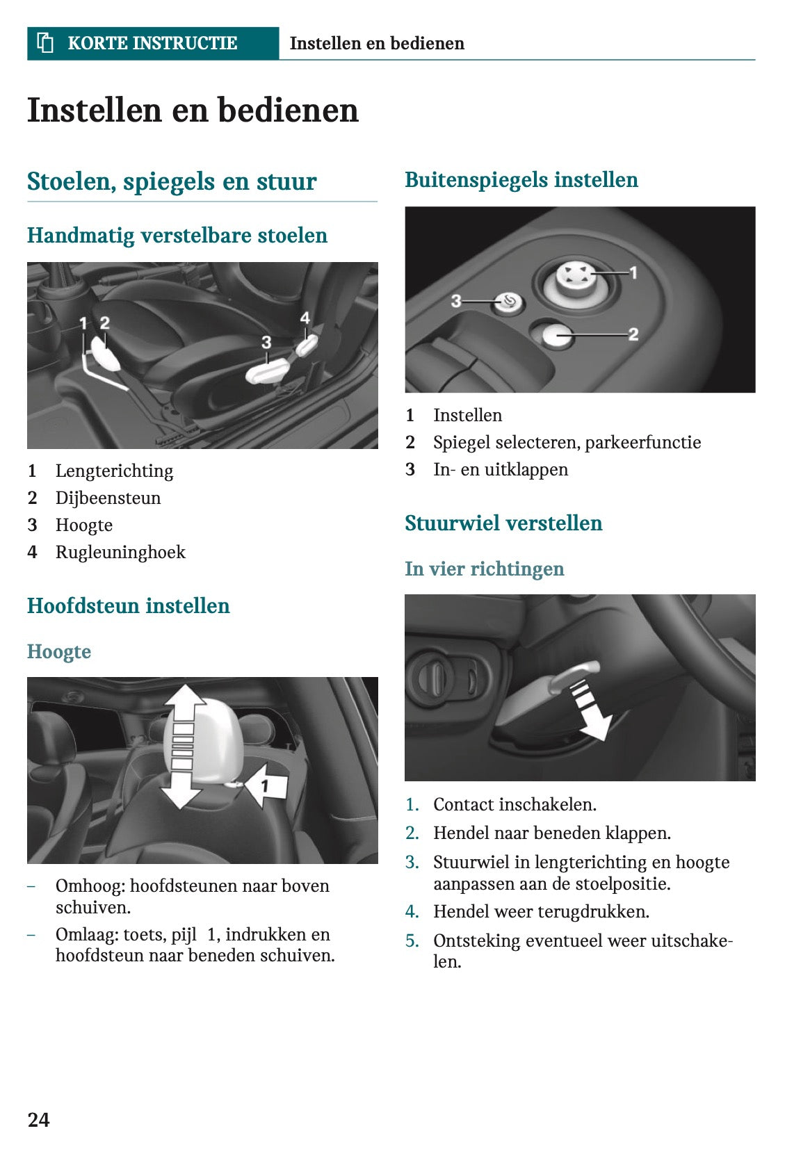 2023 Mini Mini Owner's Manual | Dutch