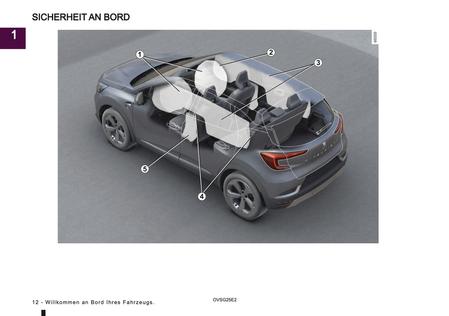 2025 Mitsubishi ASX Bedienungsanleitung | Deutsch