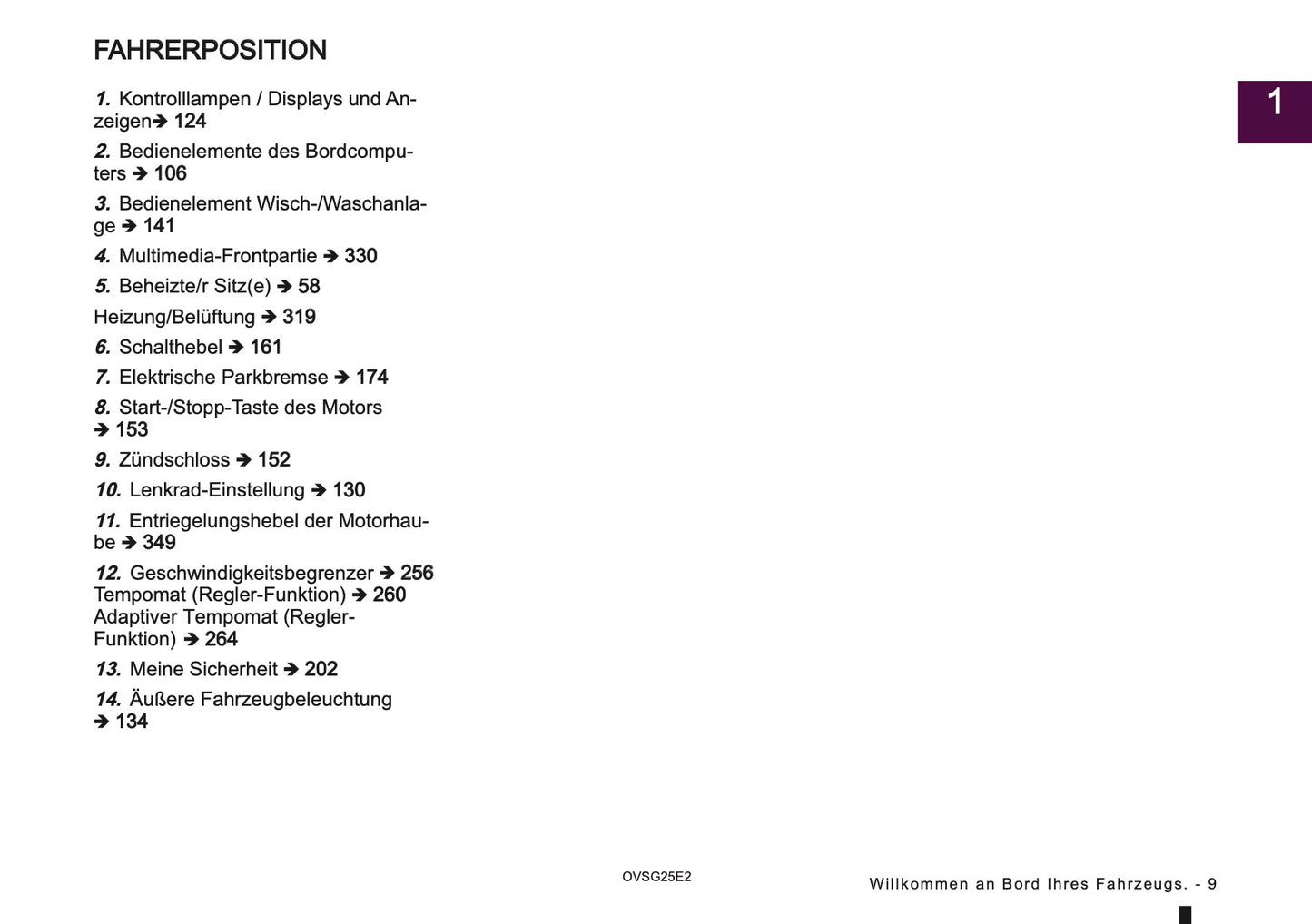 2025 Mitsubishi ASX Bedienungsanleitung | Deutsch