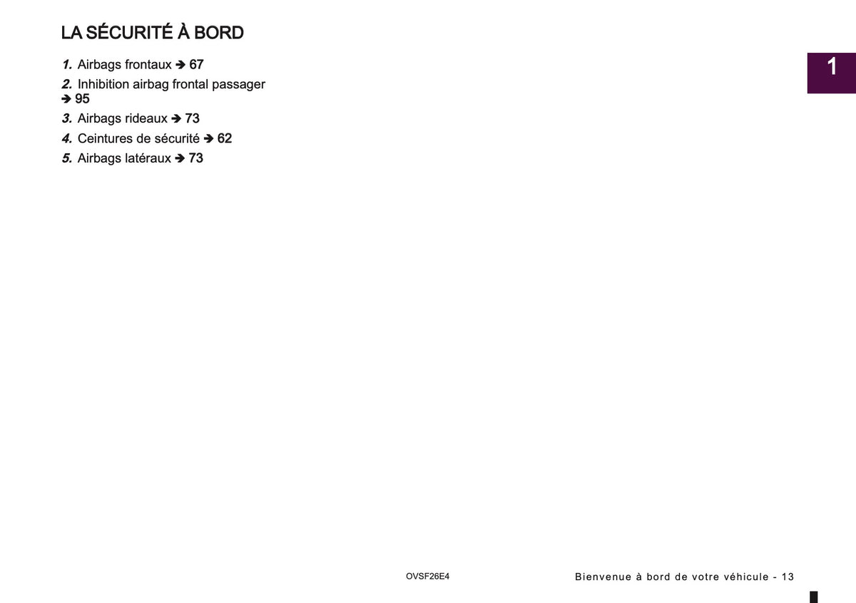 2026 Mitsubishi ASX Owner's Manual | French