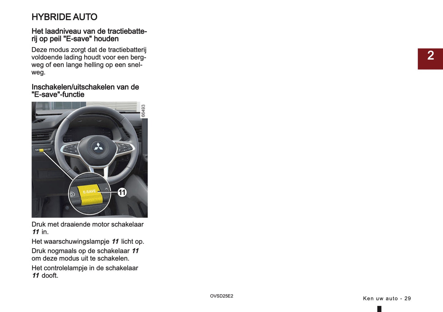 2025 Mitsubishi ASX Owner's Manual | Dutch