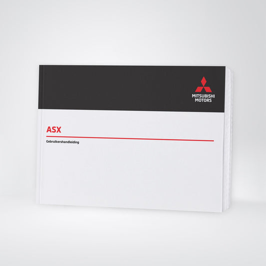 2026 Mitsubishi ASX Owner's Manual | Dutch