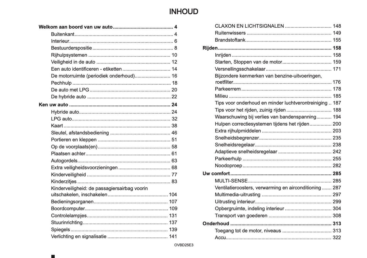 2025 Mitsubishi Colt Owner's Manual | Dutch