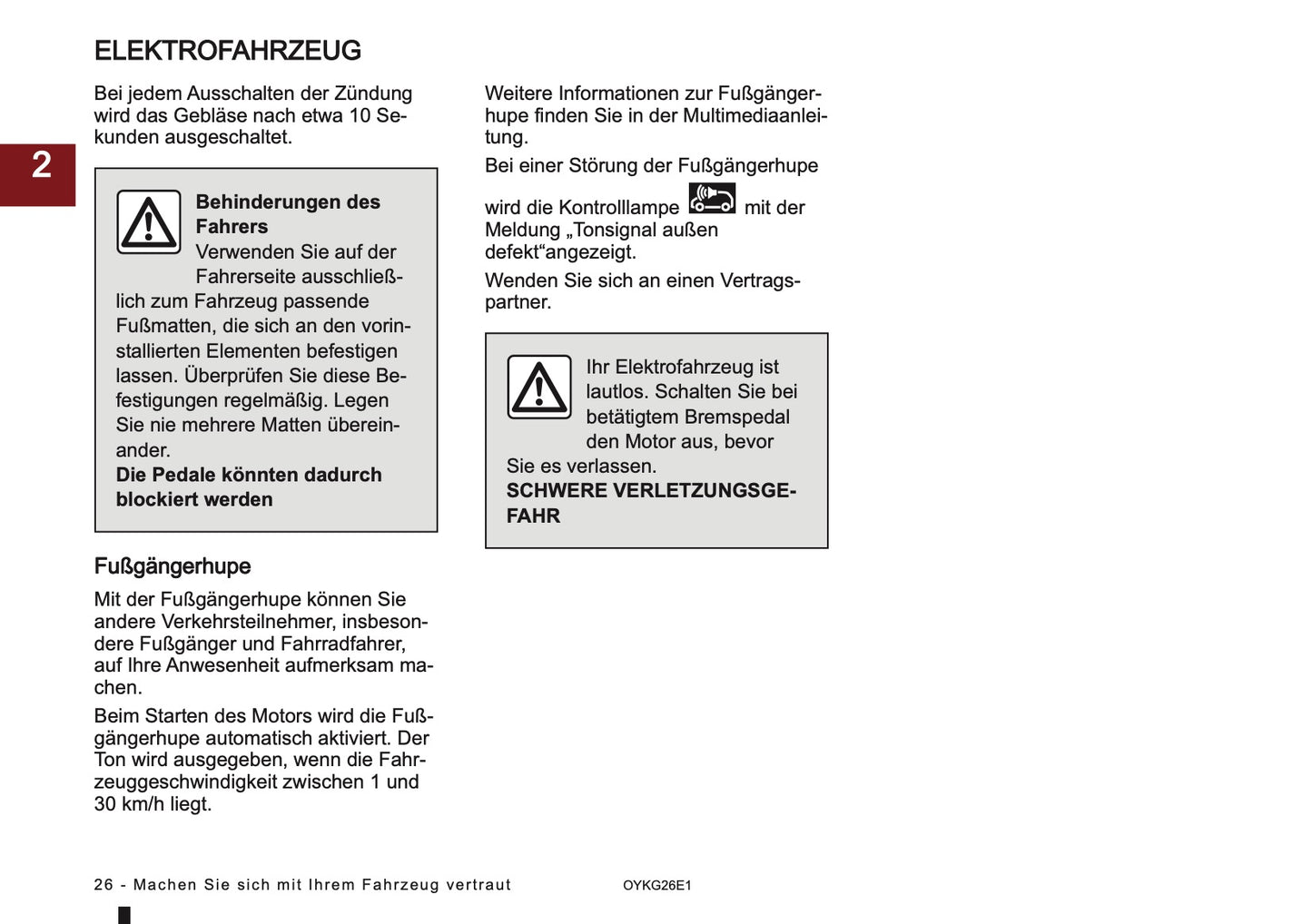 2026 Mitsubishi Eclipse Cross EV Owner's Manual | German