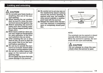 1998 Mitsubishi Eclipse Owner's Manual | English