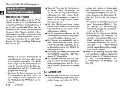 2025 Mitsubishi Outlander PHEV Bedienungsanleitung | Deutsch
