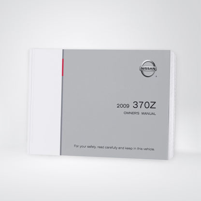 2009 Nissan 370Z Owner's Manual | English US