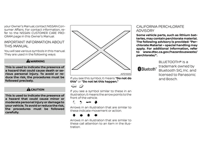 2021 Nissan Frontier Owner's Manual | English