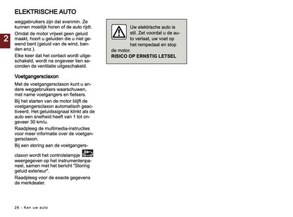 2026 Nissan Micra Owner's Manual | Dutch