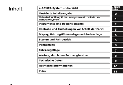 2024 Nissan Qashqai e-Power Bedienungsanleitung | Deutsch