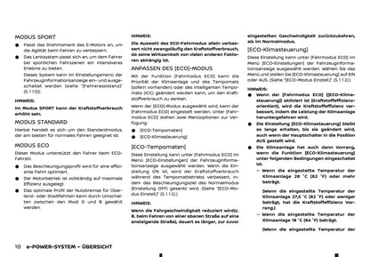 2025-2026 Nissan Qashqai e-Power Bedienungsanleitung | Deutsch