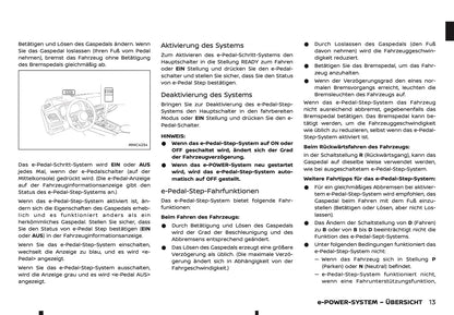 2025-2026 Nissan Qashqai e-Power Bedienungsanleitung | Deutsch