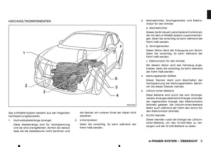 2026 Nissan Qashqai e-Power Owner's Manual | German