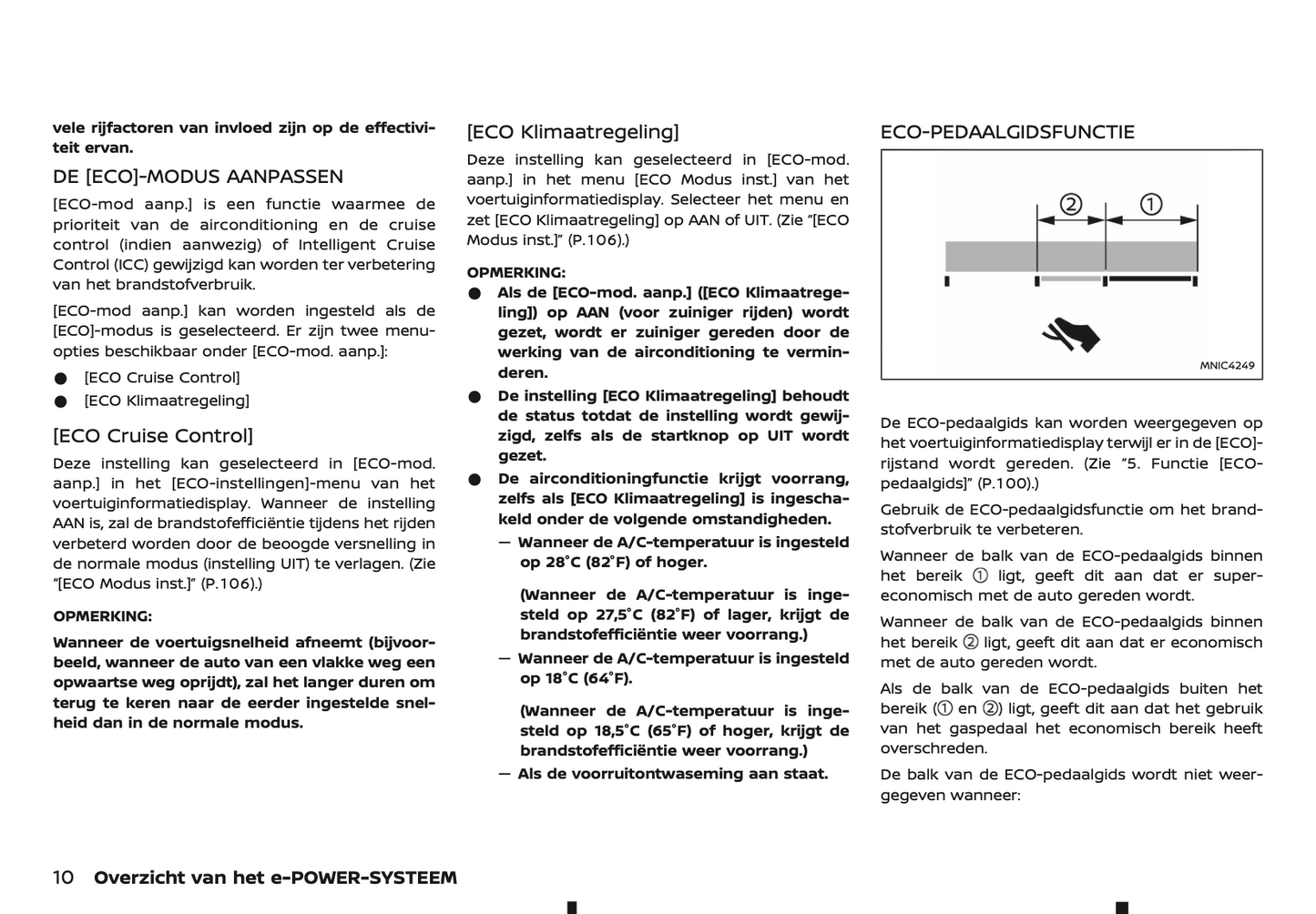 2024 Nissan Qashqai e-Power Owner's Manual | Dutch