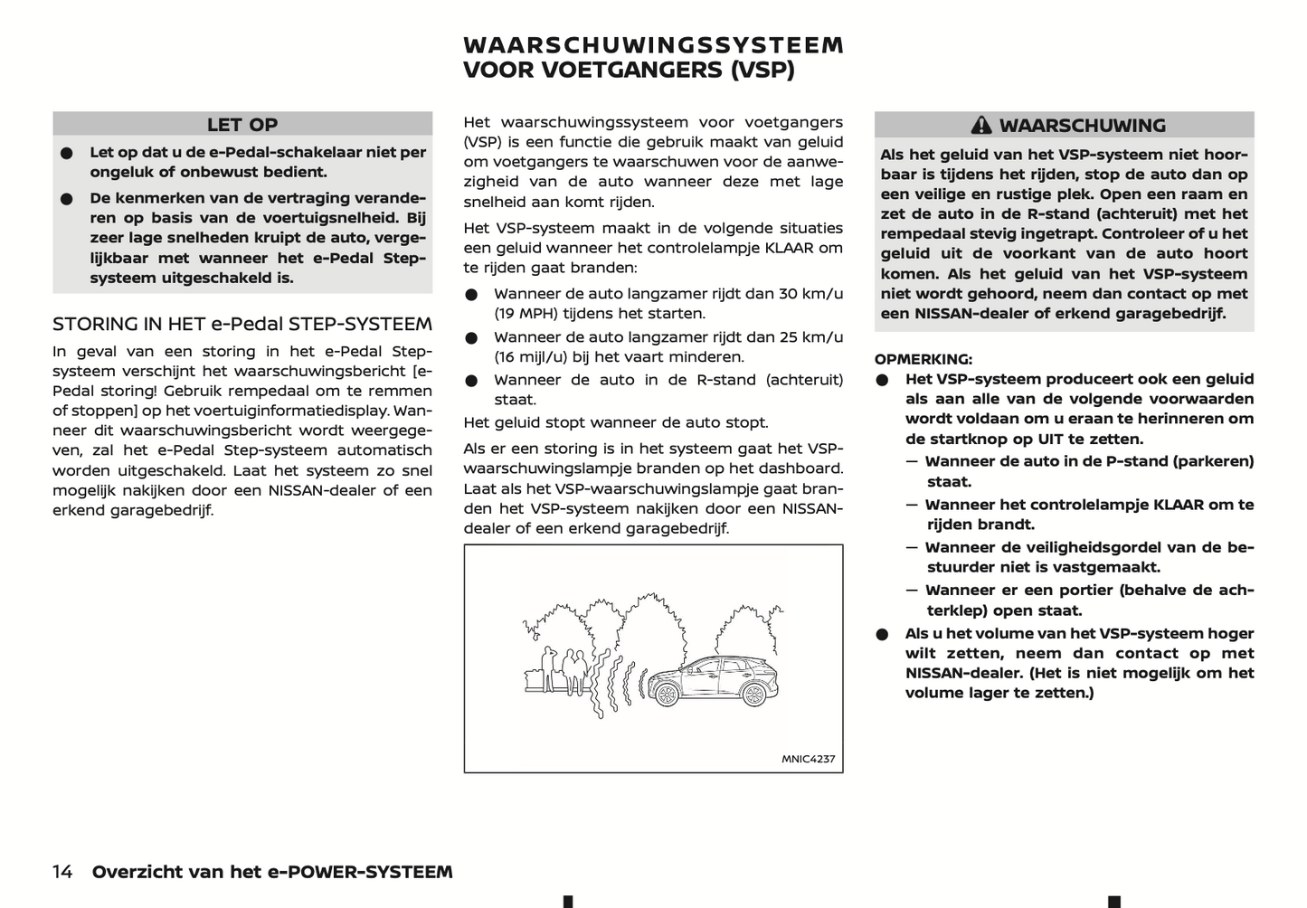 2024 Nissan Qashqai e-Power Owner's Manual | Dutch