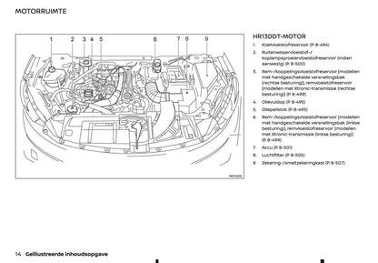 2021-2022 Nissan Qashqai Owner's Manual | Dutch