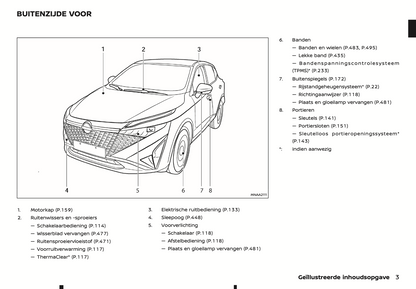 2024 Nissan Qashqai Owner's Manual | Dutch