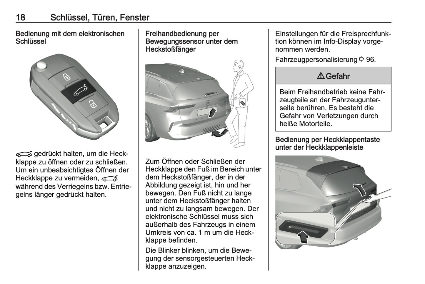 2023-2024 Opel Astra Bedienungsanleitung | Deutsch