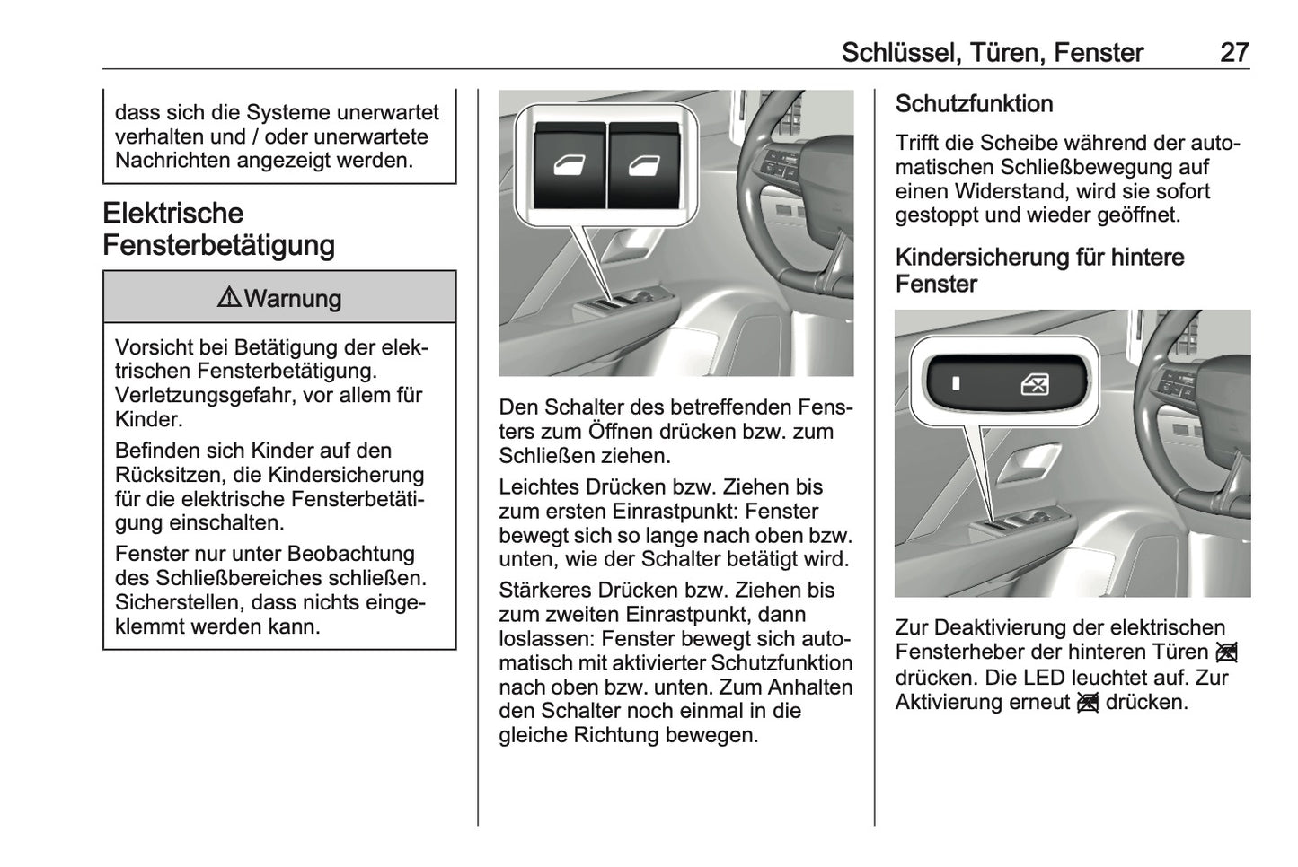 2023-2024 Opel Astra Bedienungsanleitung | Deutsch
