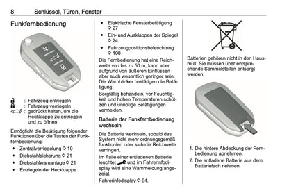 2023-2024 Opel Astra Bedienungsanleitung | Deutsch
