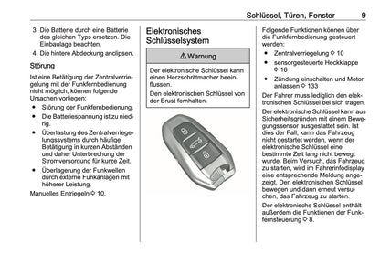 2023-2024 Opel Astra Bedienungsanleitung | Deutsch