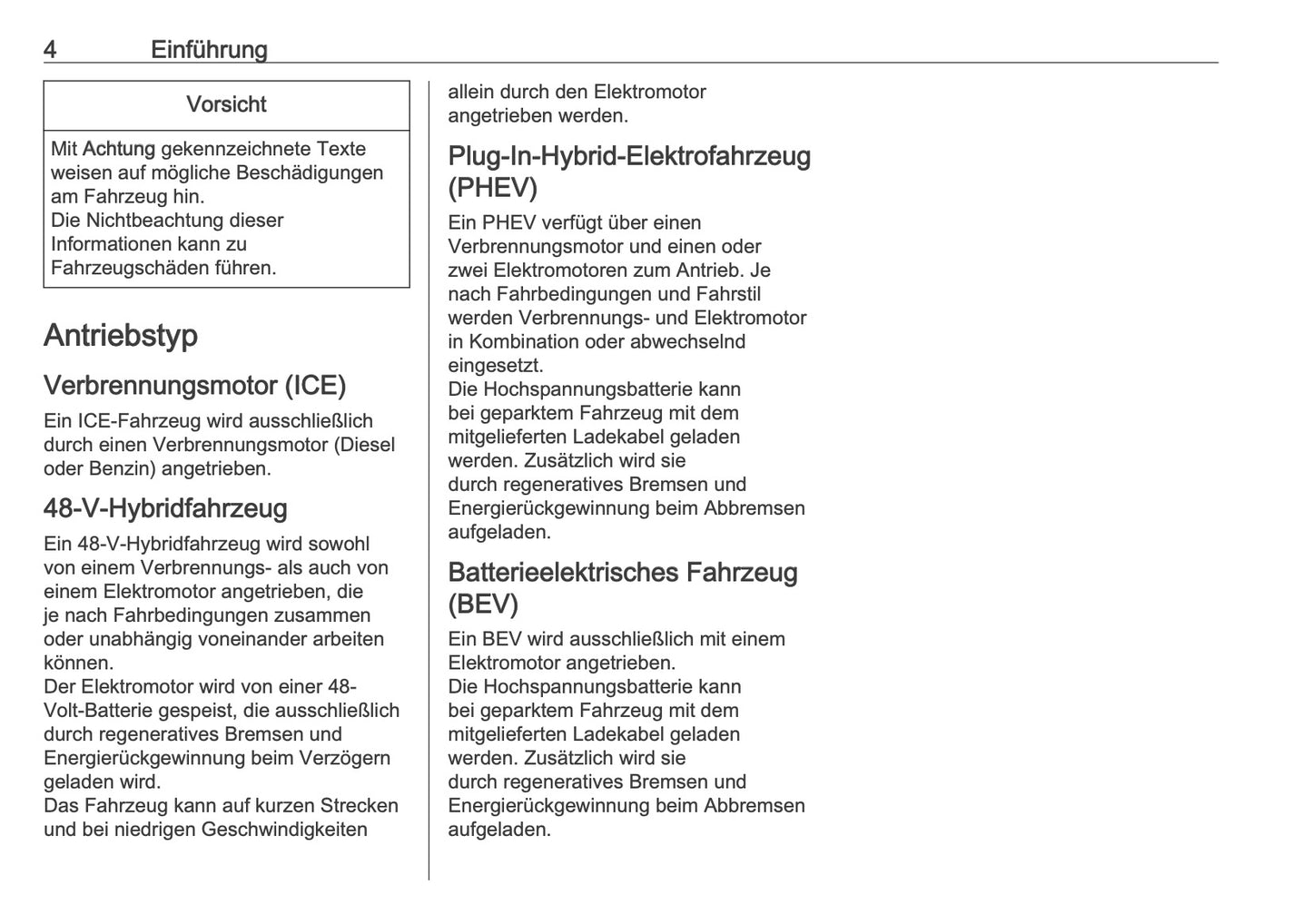 2025 Opel Astra Owner's Manual | German