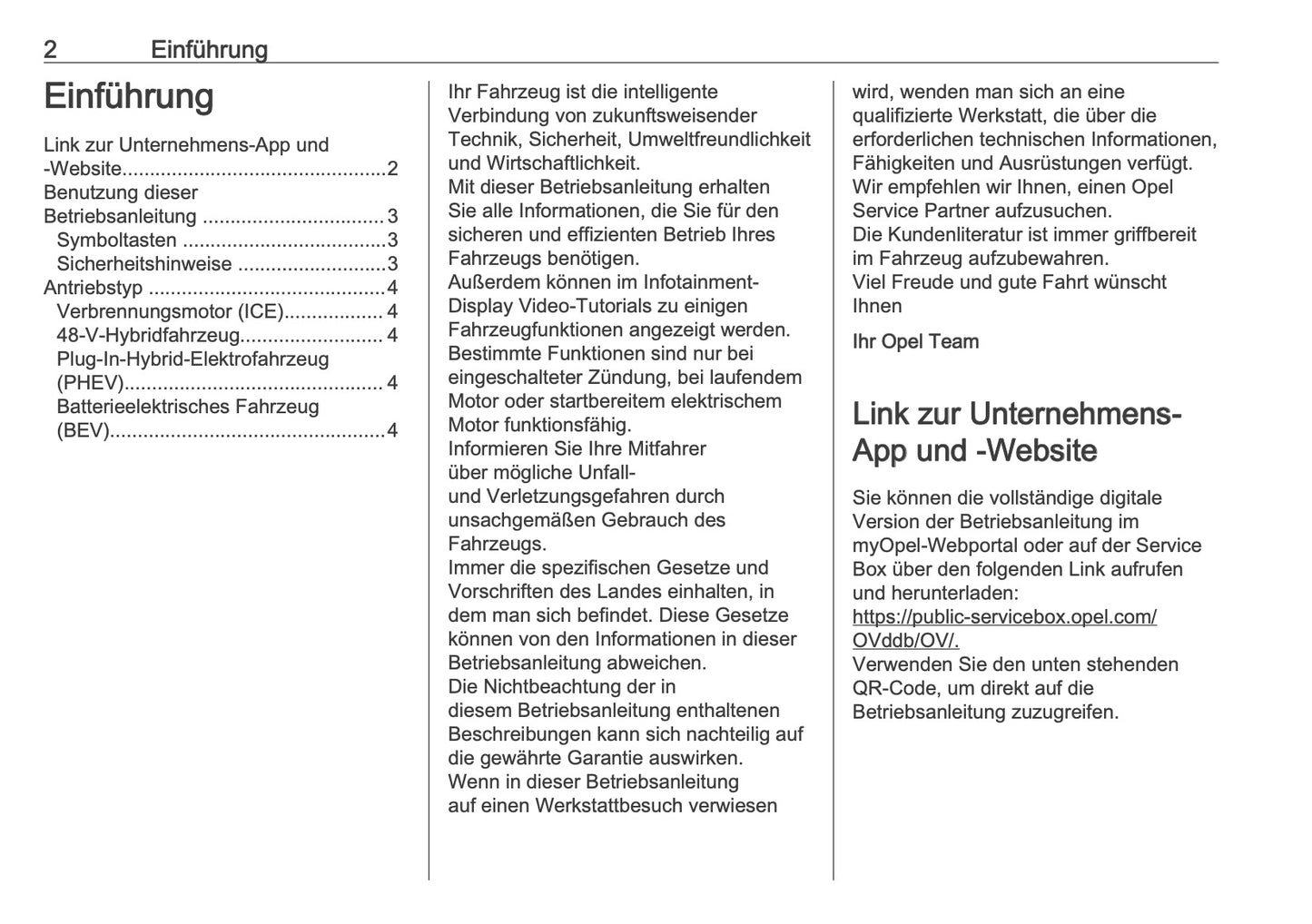 2026 Opel Astra Bedienungsanleitung | Deutsch