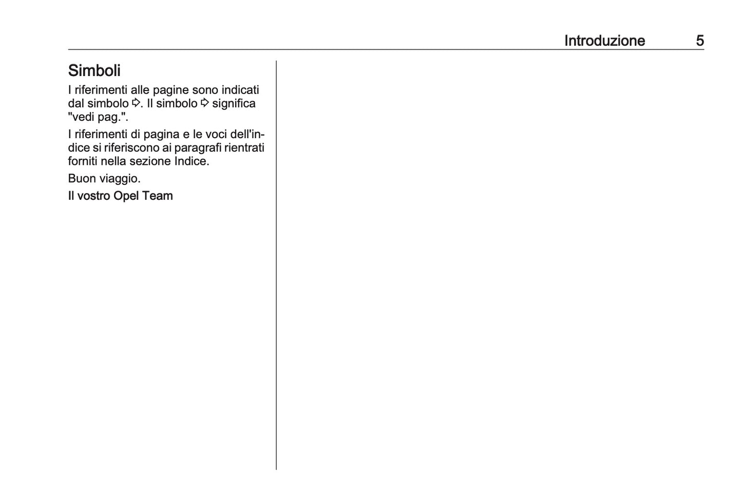 2023-2024 Opel Astra Owner's Manual | Italian