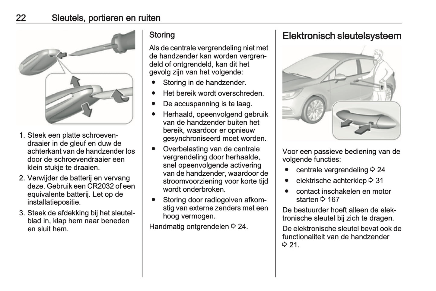 2019 Opel Astra Owner's Manual | Dutch