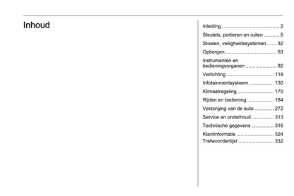 2024 Opel Combo Owner's Manual | Dutch