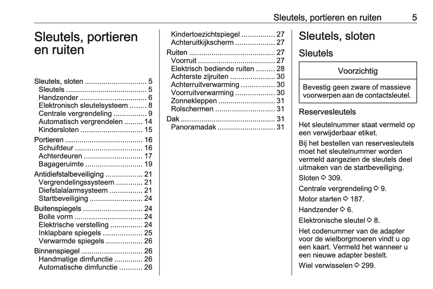 2024 Opel Combo Owner's Manual | Dutch