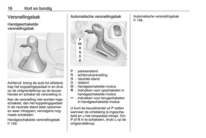 2015-2016 Opel Corsa Owner's Manual | Dutch