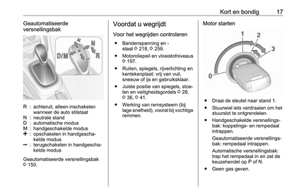 2015-2016 Opel Corsa Owner's Manual | Dutch