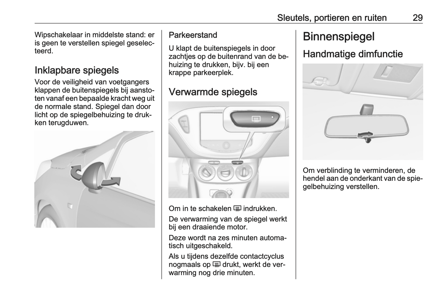 2015-2016 Opel Corsa Owner's Manual | Dutch