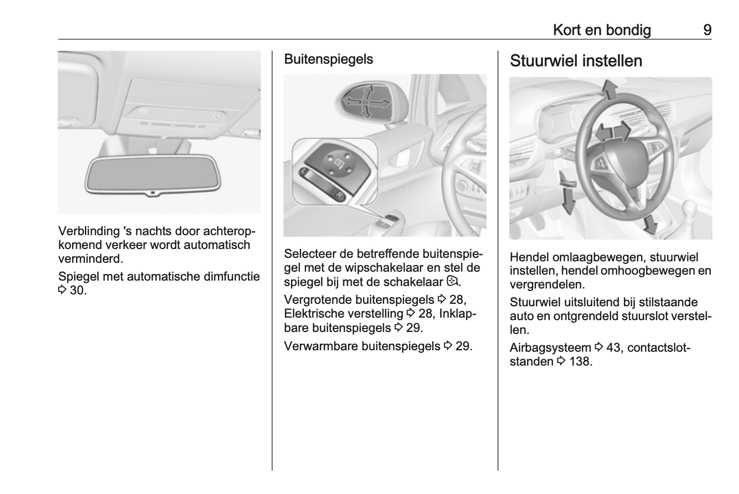 2015-2016 Opel Corsa Owner's Manual | Dutch