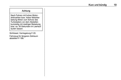 2019-2020 Opel Crossland X Owner's Manual | German