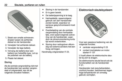 2018 Opel Crossland X Owner's Manual | Dutch