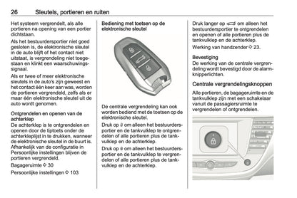 2018 Opel Crossland X Owner's Manual | Dutch